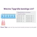 myGDN Refill Nail-Tips 50 clear - Size 10