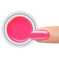 Intensive Color Gel neon pink glimmer