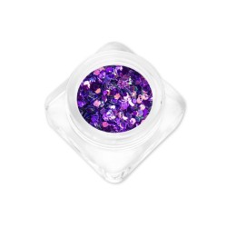 myGDN Illusion Glitter - purple galaxy