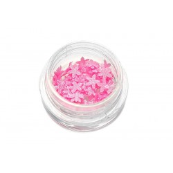 myGDN Nail Art Glitter Flower rosa
