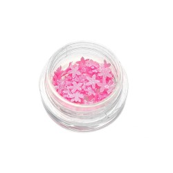 myGDN Nail Art Glitter Flower rosa