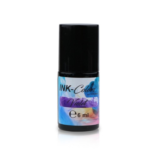 Nailart Ink Color Violett - Kosmetische Nailart Tinte Lila 6ml