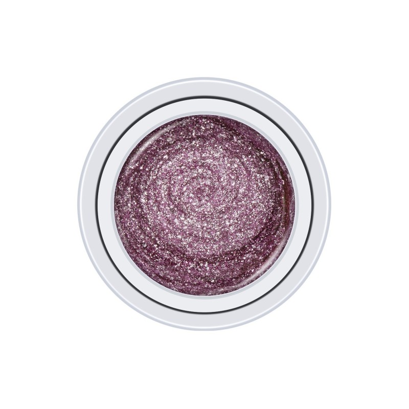 Silver Glam Color Gel lilac rose - Rosa glitter Farbgel für deine kreative Nailart