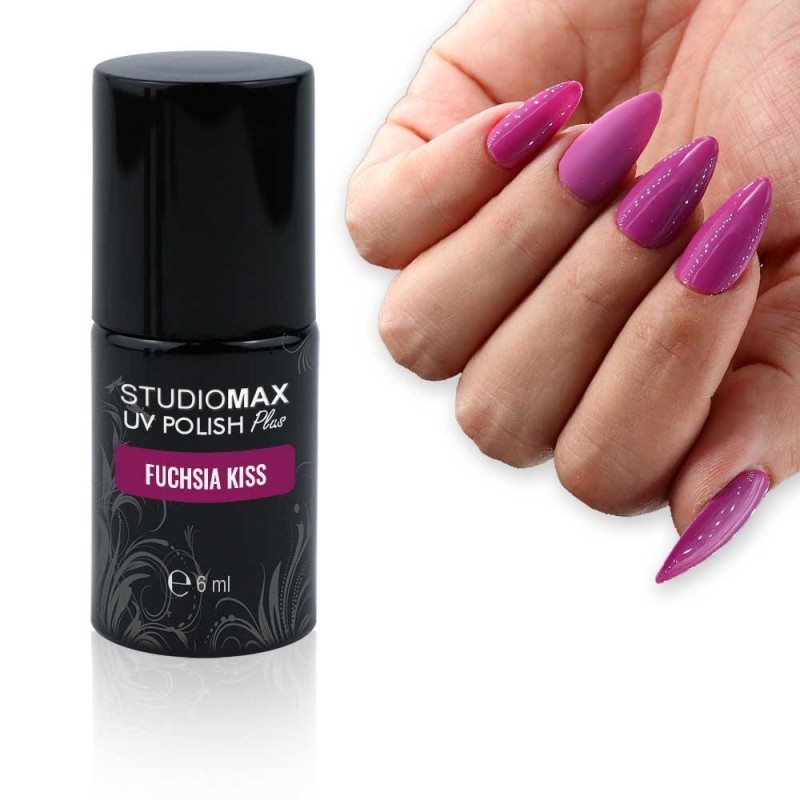 UV Polish Plus Fuchsia Kiss