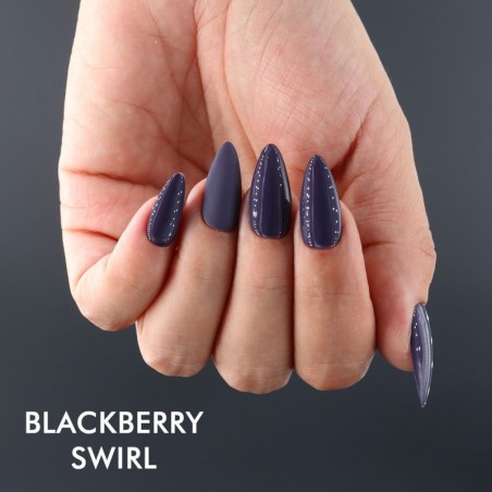 UV Polish Plus Blackberry Swirl