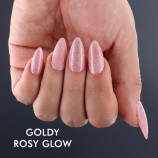 UV Polish Goldy Rosy Glow