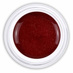 Farbgel Hot Red Metallic