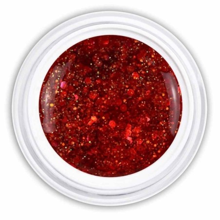 Glittergel Red Gold