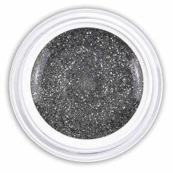 Glittergel Silber