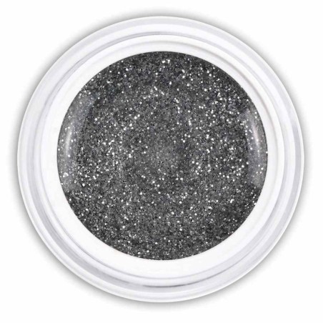 Glittergel Silber