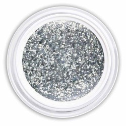 Chrom Glam Glossy Gel Silver Reflection