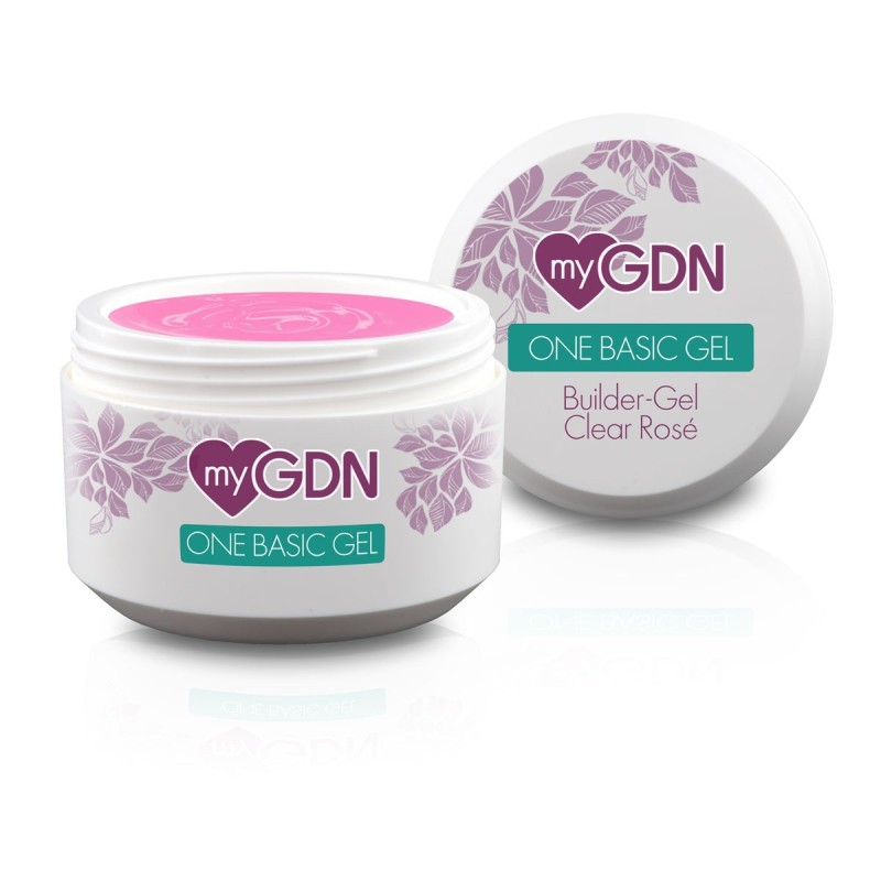 myGDN ONE Builder Gel clear rosé