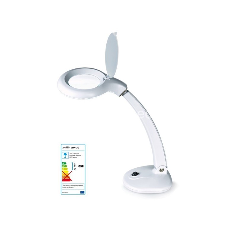 LED Tischleuchte mit Lupe LTM-30 LED Tischleuchte mit Lupe LTM-30