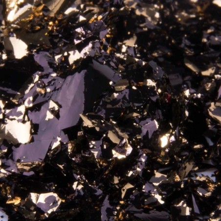 Metropolis Flakes Schwarz Gold No.8