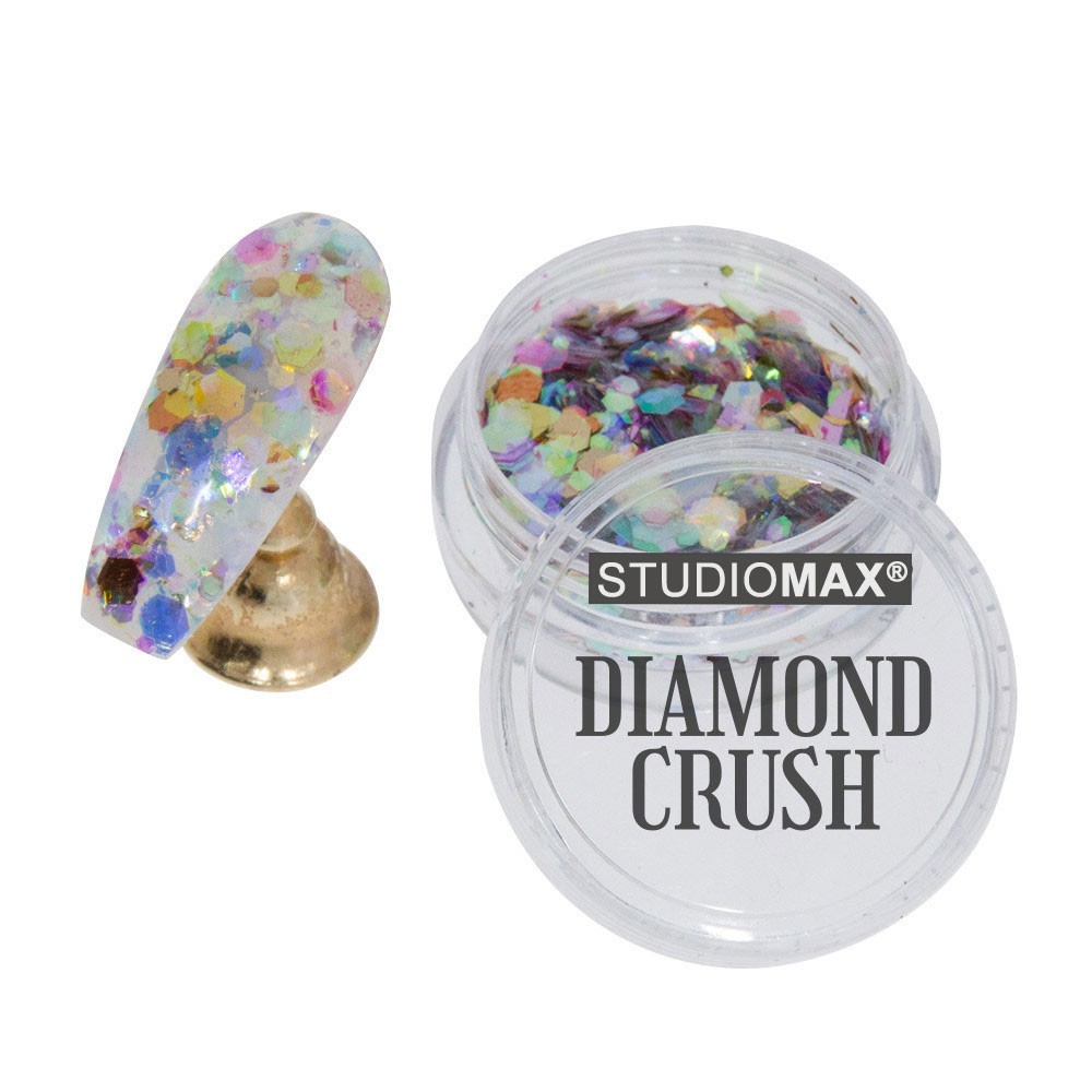 Diamond Crush - Nailart Pailletten Multicolor irisierend