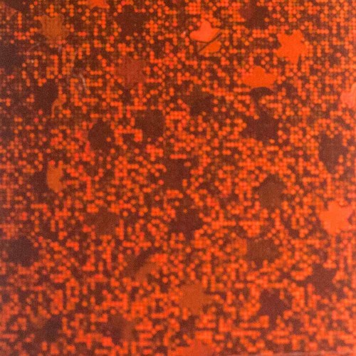 Nail-Art Transfer-Folie "tangerine glitter"