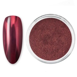 Chrom Pigment Golden Rose - Glas Effekt