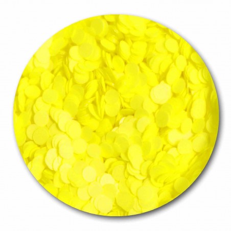 Nailart Konfetti Neon-Gelb 2mm