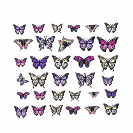 5D Schmetterling Aufkleber ZD3695 selbstklebend