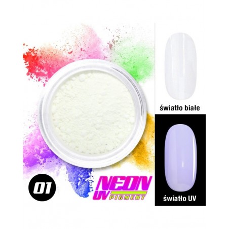 Neon UV Pigment Nr. 01 - Weiss 2