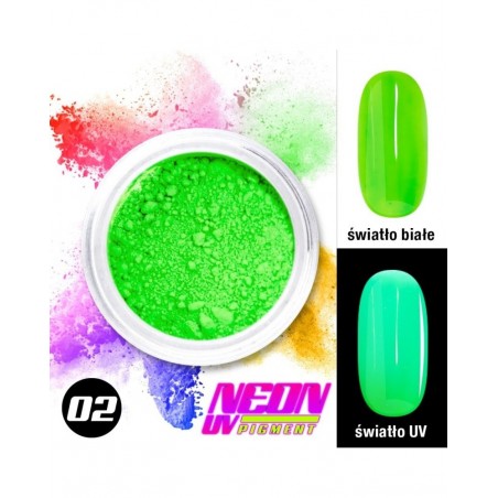 Neon UV Pigment Nr. 02 - Grün 2