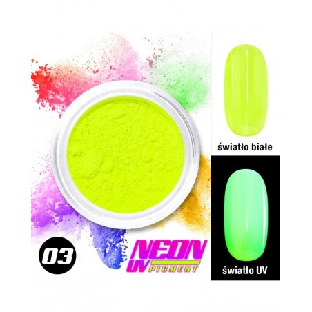 Neon UV Pigment Nr. 03 - Gelb 2