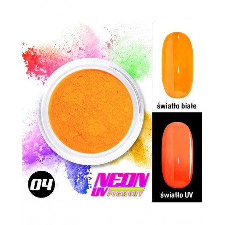 Neon UV Pigment Nr. 04 - Orange 2