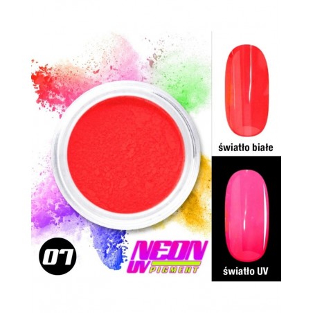 Neon UV Pigment Nr. 07 - Rot 2