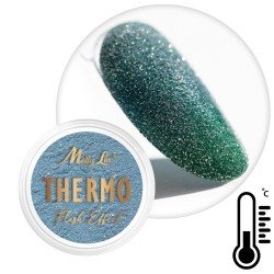 Nailart Thermo-Pigment mit Disco-Effekt Nr 07 - Blau