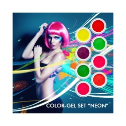 Farbgel Set "Neon" 8-teilig