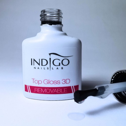 Indigo Top Gloss 3D Removable 7ml