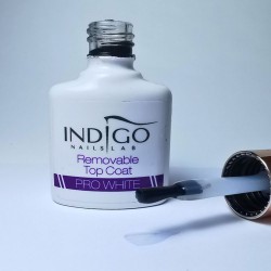 Indigo Removable Top Coat Pro White 7ml