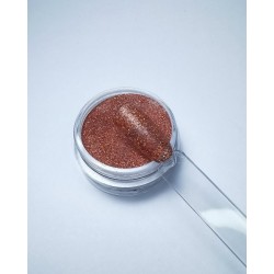 Farb-Acryl Pulver - Nr. 39 orange red glitter