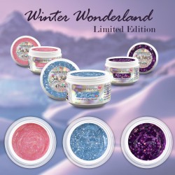 Glitter Builder Gel Ice Queen - Aufbaugel mit funkelndem Glitter für perfekte Nägel