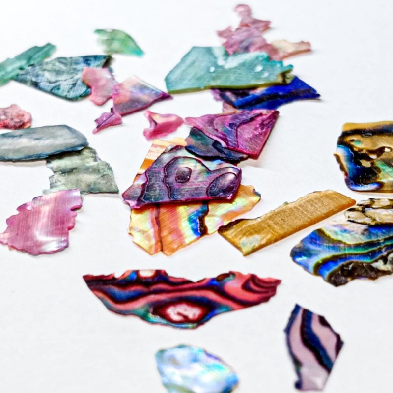 Muschel Flakes für Nailart