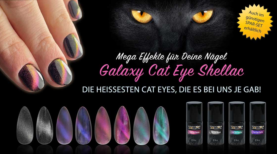 Cat Eye Gel-Lack für tolle Effekte auf den Nägeln